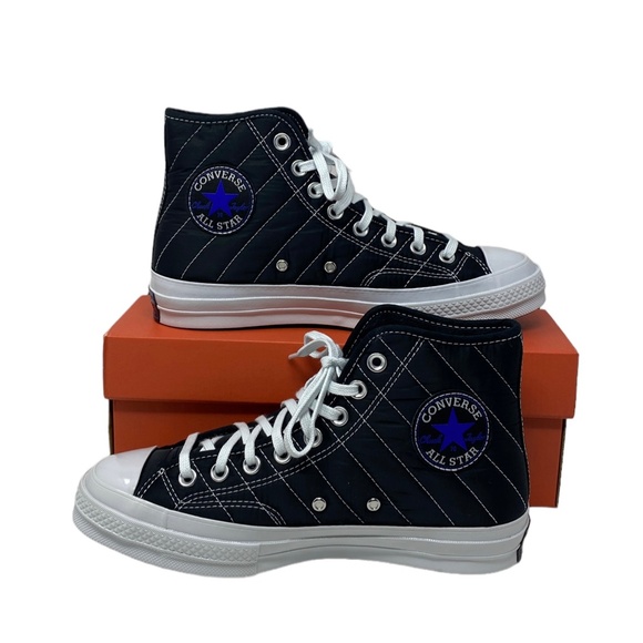 Converse Chuck 70 Pooper High Top Shoes Skate Women Casual Canvas Black A05609C - Picture 3 of 10